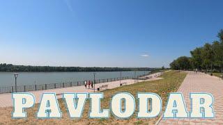 Walking Through Pavlodar 4K UHD Kazakhstan