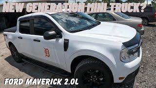 Full Throttle Cranking Empty Oil Filter 2022 Ford Maverick 2.0l