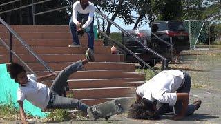 #BEERAKSI skate spot handrail kenjeran - skateboarding fails