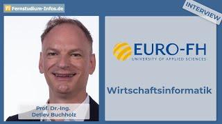 Fernstudium Wirtschaftsinformatik an der Euro-FH – Live-Interview mit dem Studiendekan