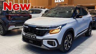 New KIA SELTOS 2024 New Updated Model Panaromic Sunroof 360 Adas  Seltos 2024 White Colour Review