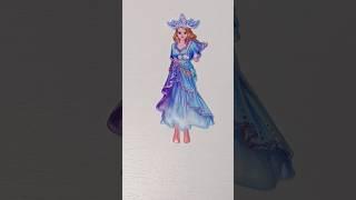 Immersive Tear-off Stickers  No 916 #sticker #doll #princess #short