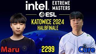 Garantiertes Matchup -  Maru T vs  CureT - IEM Katowice 2024 - Halbfinale - SC2 - 2299