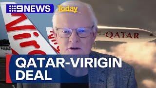 Qatar Airways seeking to buy 20 per cent stake in Virgin  9 News Australia