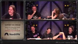 the cast of critical role having breathing problems for 6 minutes