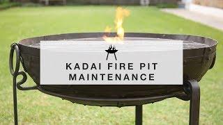 Kadai Fire Pit Maintenance with Sticks and Stones Outdoor Adelaide