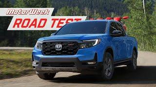 2024 Honda Ridgeline TrailSport  MotorWeek Road Test