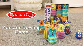 Melissa & Doug Monster Bowling Game