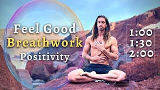 Guided Breathing Exercise To Help Feel Positivity I 3 Rounds I One Love