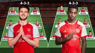 Arsenal Squad Depth  Arsenal lineup with all confirmed transfers