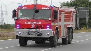 PKW bremst nicht vor TLF mit BullhornWail GTLF 9000 Freiwillige Feuerwehr Großenhain