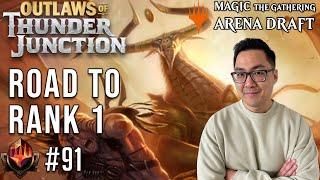 The Best Cruel Ultimatum Deck In The West  Mythic 91  Road To Rank 1  OTJ Draft  MTG Arena