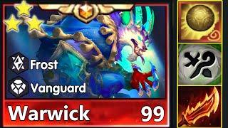  1 Clear 9  The craziest Warwick in TFT Set 12 ? + 9 Multistriker Ascension