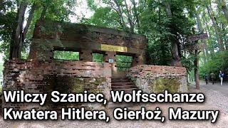 Wilczy Szaniec Wolfsschanze Kwatera Hitlera Gierłoż Mazury woj. Warmińsko-Mazurskie Polska