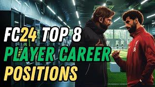 TOP 8 Positions to Play in EA FC 24 Player Career Choose the Right Position for YOU