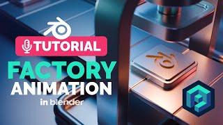 Blender Factory Loop Animation Tutorial  Polygon Runway