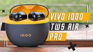 LOVE FIRST TIME VIVO iQOO TWS Air Pro ANC WIRELESS EARPHONES 30 HOURS AVAILABLE TOP