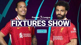 202425 Premier League fixtures show  Liverpool FC