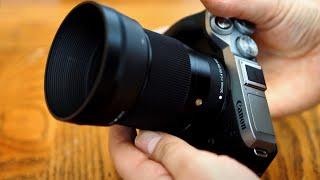 Sigma 30mm f1.4 DC DN C lens review...tested on Canon EF-M and Sony E