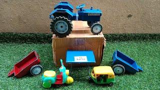 mini tractor and trolley video Kiran Toys world