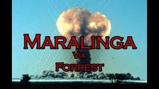 Maralinga A-Bomb test site via Forrest - Part 1