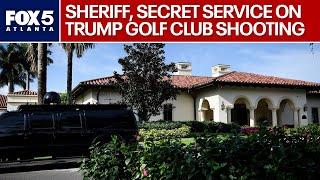 LIVE  Trump golf club shooting Palm Beach sheriff Secret Service give update