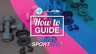 How To Guide JBuds Sport ANC 4