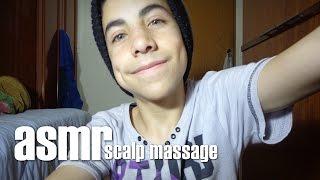 ASMR SCALP MASSAGEMASSAGEM NA CABEÇA Soft SpokenTappingWhisperSussurrosTo Relax