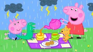 Picnic in the Thunderstorm  Peppa Pig and Friends Full Episodes