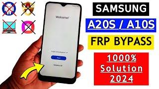 Samsung A20sA10s FRP Bypass Without PC 2024  Remove FRP Lock  Google Account Bypass Android 11