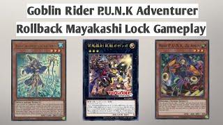 Goblin Rider P.U.N.K Adventurer ゴブリンライダー  Ｐ．Ｕ．Ｎ．Ｋ．ラメシアの儀ぎ Gameplay and Decklist  Edopro  Yu-Gi-Oh
