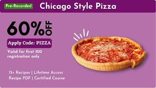 Chicago Style Pizza  La Pinozs Style Pizza  Homemade Deep Dish Pizza  Choco Lava Cup Cake