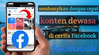 cara menyembunyikan cerita dewasa di Facebook biasa Facebook pro