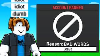 I Tried To Get BANNED On Roblox And It WORKED