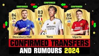 FIFA 25  NEW CONFIRMED TRANSFERS & RUMOURS  ft. Yoro Dewsbury-Hall Ugarte... etc