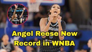 Sky rookie Angel Reese breaks Candace Parker’s WNBA record.