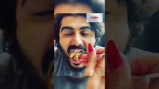 Malaika Arora feeds cake to Arjun Kapoor on his birthday   #shorts #malaikaarora #arjunkapoor