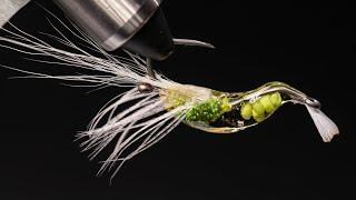 STF Glass Shrimp Relaxing Fly Tying