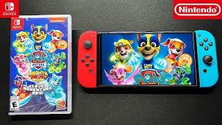 Unboxing PAW Patrol Mighty Pups Save Adventure Bay for Nintendo Switch