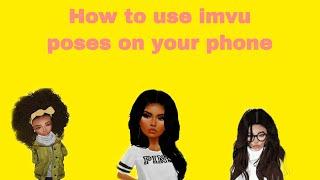 How to buy poses in imvu and where them in chat rooms