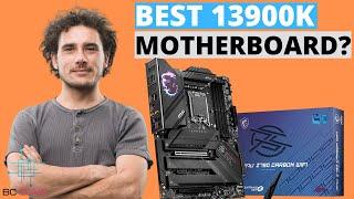 BEST MOTHERBOARD FOR 13900K? MSI MPG Z790 Carbon WiFi Review