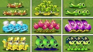 Random 20 Team 3 Plants Battlez - Which Team Plant Will Win? - PvZ 2 Team Plants