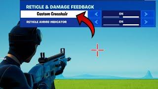 How To Get CUSTOM CROSSHAIR In Fortnite OG Consoles & PC