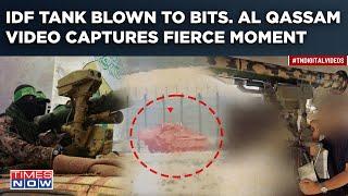 Israeli Army Vehicle Blown To Bits In Rafah Al Qassams Video Captures Fierce Moment Blow to IDF?