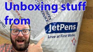 Unboxing a JetPens Haul From fancy chalk to fountain pens and a new planner