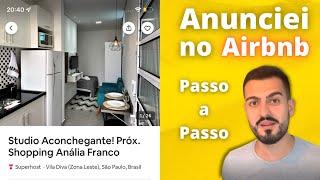 PASSO A PASSO ANUNCIANDO O KITNET NO AIRBNB