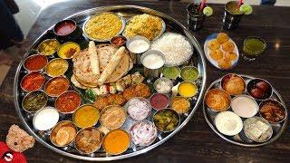 Massive Vegetarian Dara Singh Thali Challenge at Mini Punjab Mumbai