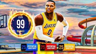 LEGEND RUSSELL WESTBROOK BUILD is UNGUARDABLE NBA 2K22