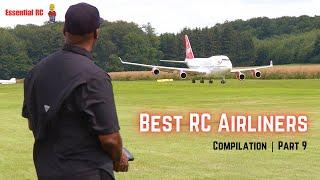 BEST COMPILATION of RC AIRLINERS 2024  PART 9