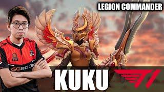 Kuku - LEGION COMMANDER gameplay - 10000 MMR - 7.28 - How to Offlane - Dota 2 Pro Games